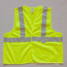 winter safety vest eiderdown high visibility winter reflective safety vest/cloth